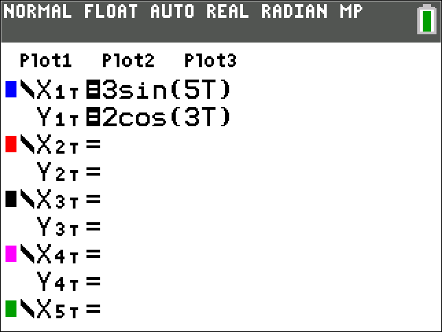 calculator screen, showing Sin and Cos details