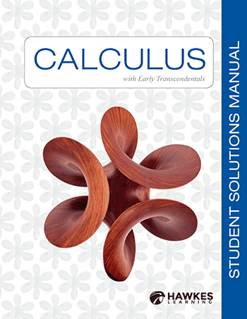 Calculus with Early Transcendentals Student Solutions Manual