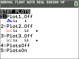 TI-Calculator Bar Charts step 4